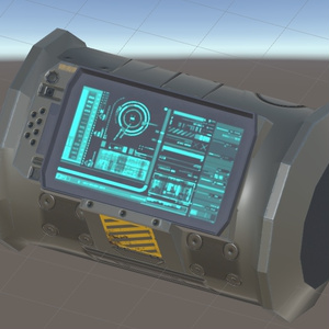 【VRchat想定】MCF 腕部装着型生活補助デバイスRip-Girl 3000