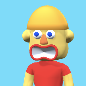 【3Dモデル】シンプルな人型キャラクター