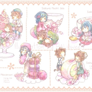 Postcard【さくらスイーツ】