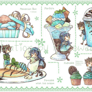 Postcard【チョコミント】