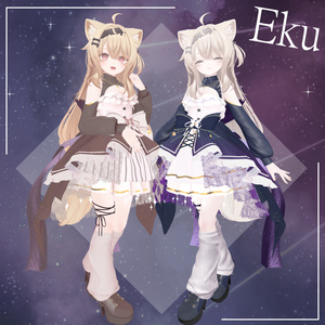 【13アバター対応 / イヤリング付き衣装】星屑-Hoshikuzu 缩略图 7