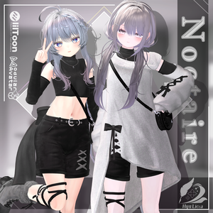 【15アバター対応 】宵凪-Noctaire