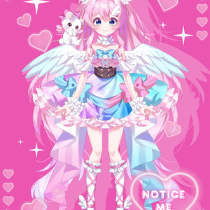 Vtuber立ち絵フレーム素材