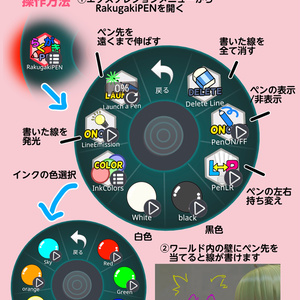 【新発売】どこでも！らくがきPEN【ModlarAvatar対応】 缩略图 2