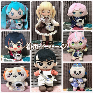 10cm ぬいぐるみ にじぱぺっと ぬい服 - jina's closet 𓂃 𓈒𓏸໒