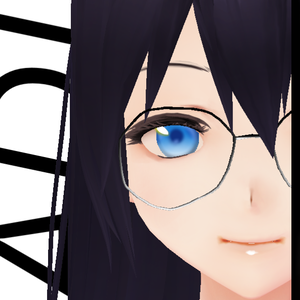 LADIS Geo Wireframe Glasses [VRoid]
