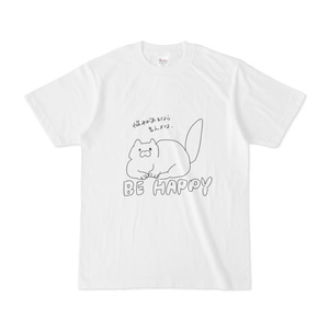 BE HAPPY Tシャツ