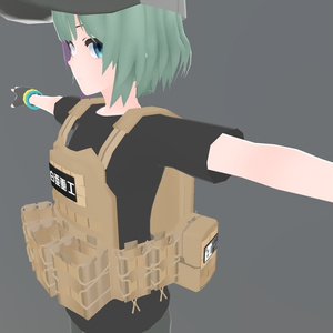 衣-03式プレートキャリア【VRChat向け】 缩略图 7
