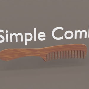 シンプルクシ Simple comb
