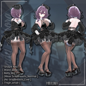 【19対応】 Lady Aurora (レディーオーロラ) 【VRChat想定】 缩略图 18