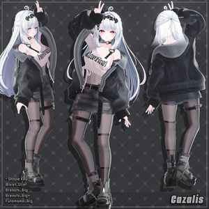 【4着の衣装】 🎉45% セール中🎉Cazalis Clothing Pack 【VRChat想定】 缩略图 9