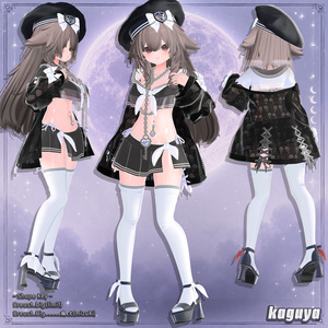 【6着の衣装】 🎉55% セール中🎉Kaguya Clothing Pack 【VRChat想定】 缩略图 6