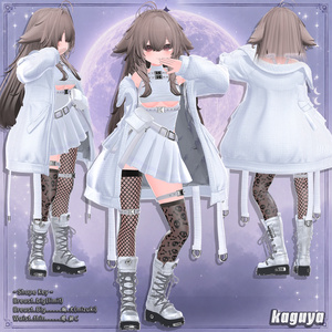 【6着の衣装】 🎉55% セール中🎉Kaguya Clothing Pack 【VRChat想定】 缩略图 7