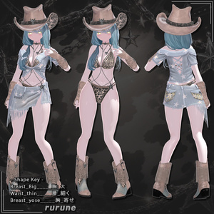 【22対応】 Rodeo Belle(ロデオ・ベル) 【VRChat想定】 缩略图 15