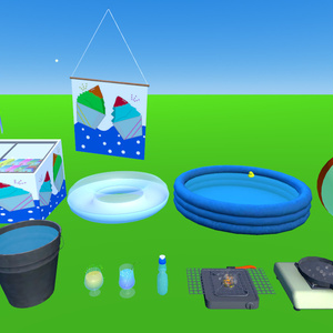 【Vket2022 Summer】夏っぽいオブジェクト - Summer Objects