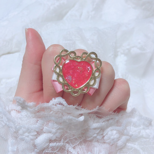 推しに捧ぐきらめきリング ピンク 桃色