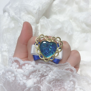 推しに捧ぐきらめきリング 青 ブルー