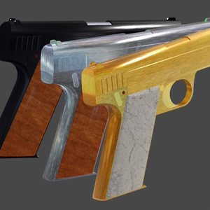 AIT_Type72_9mmAuto_GunGimmick【射撃ギミック、パーティクル,ハンドサイン設定済み】 缩略图 16
