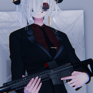 AIT_M4A1_SOCOM_ACE【射撃ギミック、パーティクル,ハンドサイン設定済み】 缩略图 5