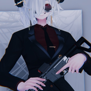 AIT_M4A1_SOCOM_ACE【射撃ギミック、パーティクル,ハンドサイン設定済み】 缩略图 4