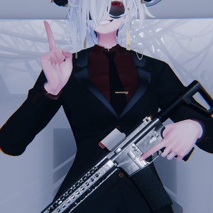 AIT_M4A1_SOCOM_ACE【射撃ギミック、パーティクル,ハンドサイン設定済み】 缩略图 6