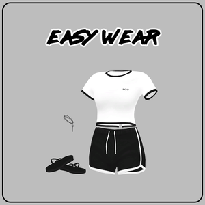 【VRC/PB】イージーウェア / Easy Wear (愛莉/リーファ/桔梗/舞夜/カリン/しお/狐雪/Grus/竜胆/アッシュ/セレスティア/ルーシュカ/森羅/マヌカ/ライム/萌)