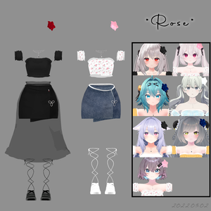 【VRC/PB】*Rose*[舞夜/竜胆/カリン/リーファ/Grus/桔梗/まりえる]
