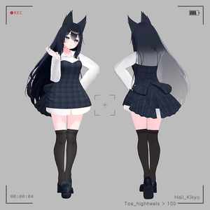 【VRC】 Hail clothes (17 Avatars 対応) 缩略图 10