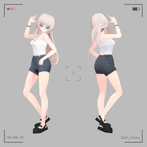 【VRC】 Sum clothes (27 Avatars 対応) 缩略图 28