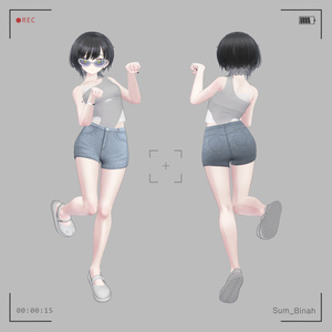 【VRC】 Sum clothes (27 Avatars 対応) 缩略图 23