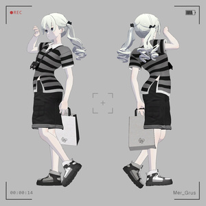 【VRC】 Mer clothes (22 Avatars 対応) 缩略图 18
