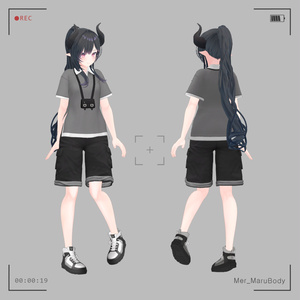 【VRC】 Mer clothes (22 Avatars 対応) 缩略图 23