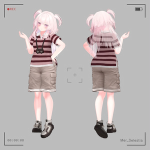 【VRC】 Mer clothes (22 Avatars 対応) 缩略图 12