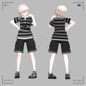 【VRC】 Mer clothes (22 Avatars 対応) 缩略图 3