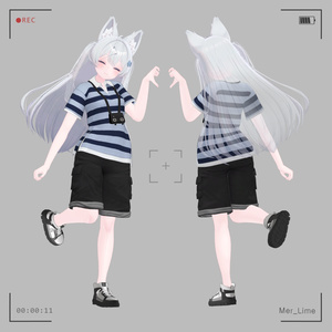 【VRC】 Mer clothes (22 Avatars 対応) 缩略图 15