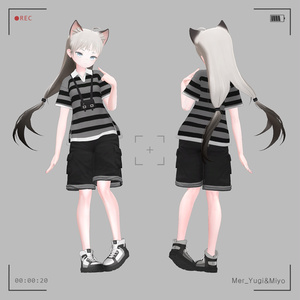 【VRC】 Mer clothes (22 Avatars 対応) 缩略图 24