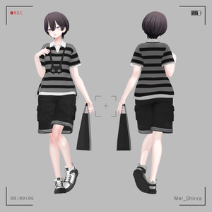 【VRC】 Mer clothes (22 Avatars 対応) 缩略图 10