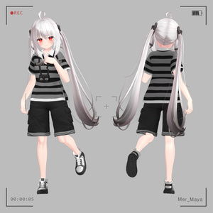 【VRC】 Mer clothes (22 Avatars 対応) 缩略图 9