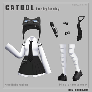 【VRC】 CatDol (21 Avatars 対応)