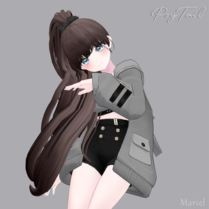 【VRC】PoyTail (25 Avatars 対応) + Thanks Gift 缩略图 17