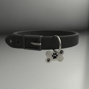 Dog Collar VrChat Avatar Accessory 