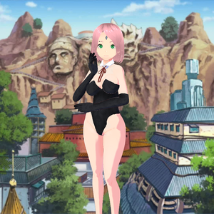 Sakura Haruno Bunny Suit. 春乃さくらバニースーツ