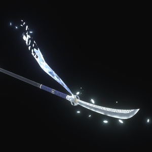 【3Dmodel】冰刃 冬環【両手持ちギミック付】/IceSword Towa【Effect included】 缩略图 2