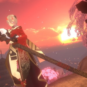 【3Dmodel】大刀 牙猟丸 【両手持ちギミック付】/GreatSword Garyo-maru 缩略图 6