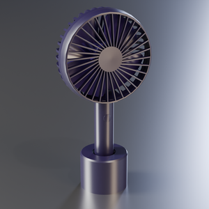 ハンディファン 3Dモデル