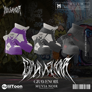 【10アバター対応VRC想定衣装】♰GRAVENOIR♰ 缩略图 3