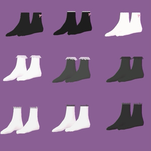 [ゾメちゃん専用]ShortSocks靴下（3 typex3 color） 缩略图 2