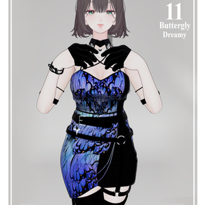 NoirAster [DRESS TEXTURE_ONLY] By Blue Cloud 缩略图 4