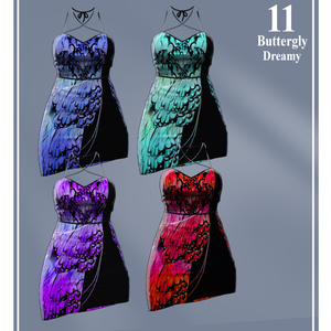 NoirAster [DRESS TEXTURE_ONLY] By Blue Cloud 缩略图 3