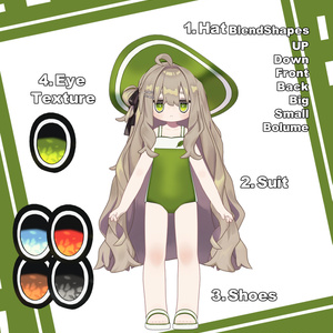 【まめふれんず/Kipfel_全5色（1色無料＋4応援版）】 Latte Suit 缩略图 7